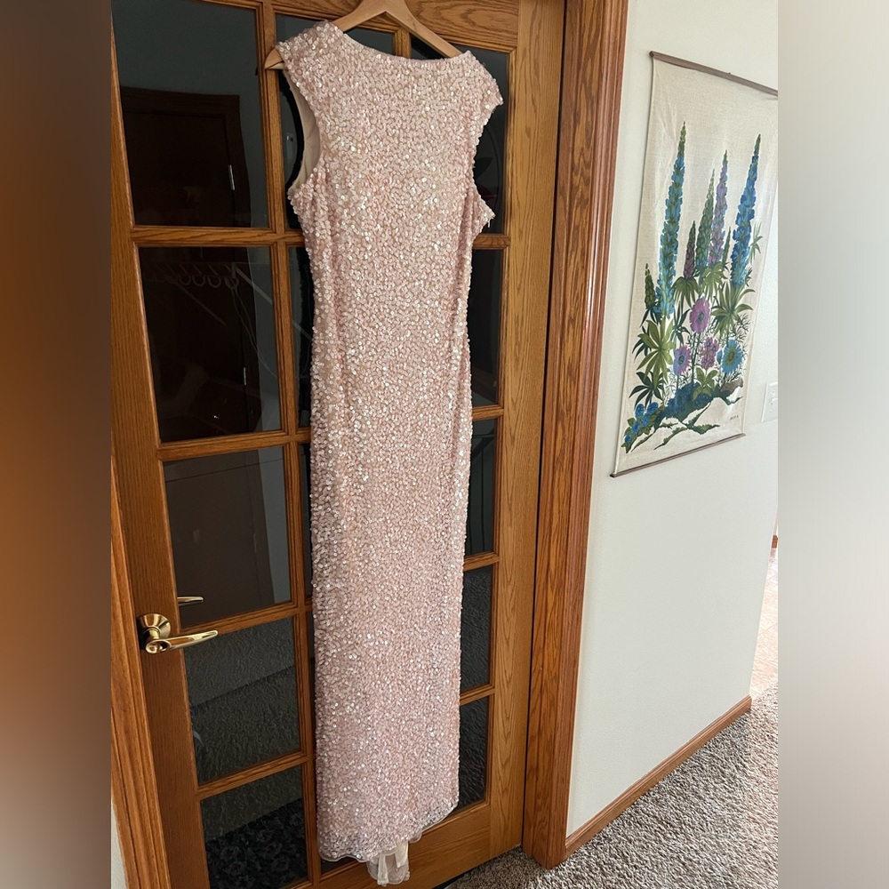 Primavera Couture Maxi Sequin High Neck
Backless Formal Dress